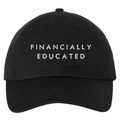 FINANCIALLY EDUCATED Bio-Washed Classic Dad Hat