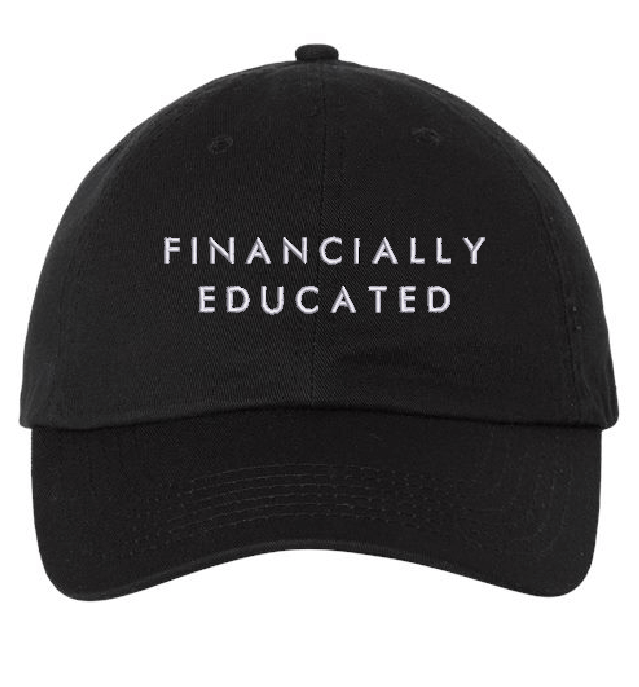 FINANCIALLY EDUCATED Bio-Washed Classic Dad Hat