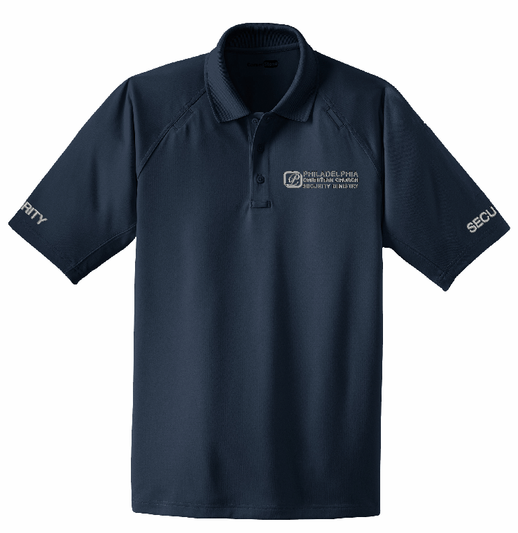 PCC Security Ministry Embroidered Polo