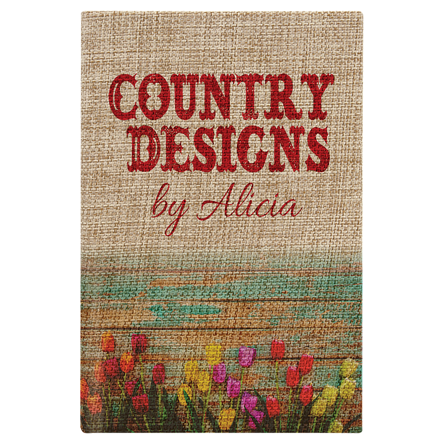 Customizable Burlap and Canvas Sublimation Blanks