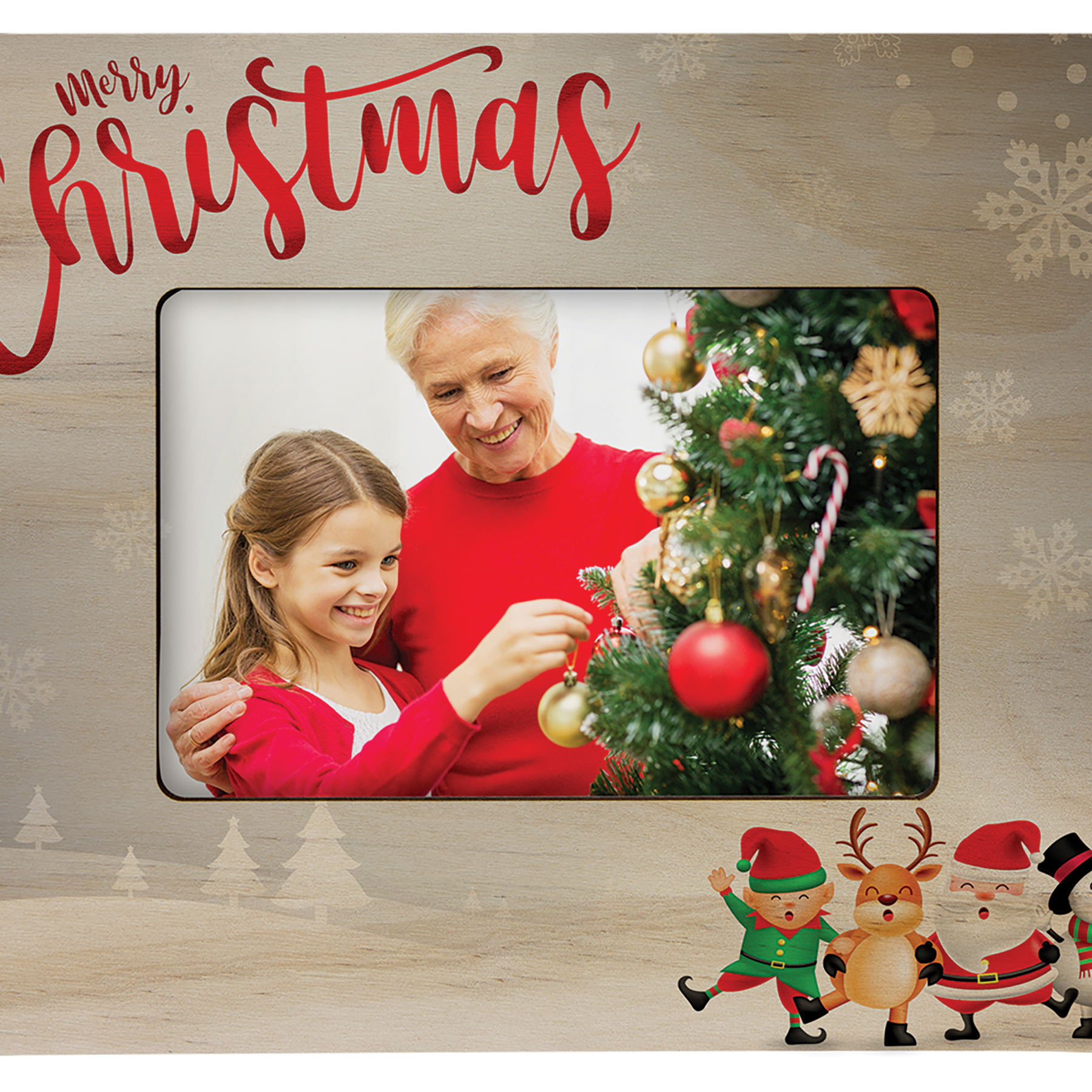 Sublimatable Wood Photo Frame