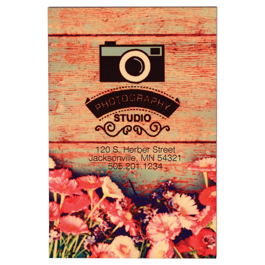 Sublimatable Plaque with Cherry Edge