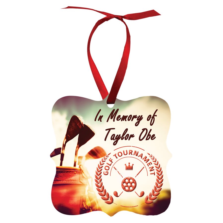 Sublimatable Plaque with Cherry Edge