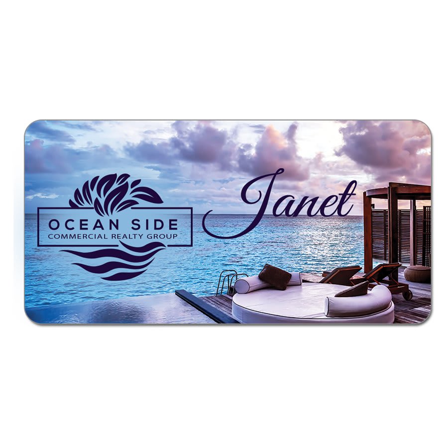 Sublimatable Plaque with Cherry Edge