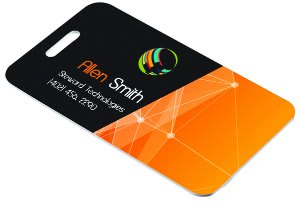 Sublimatable Plaque with Cherry Edge