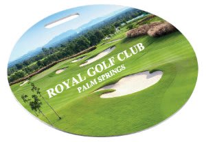 Sublimatable Plaque with Cherry Edge