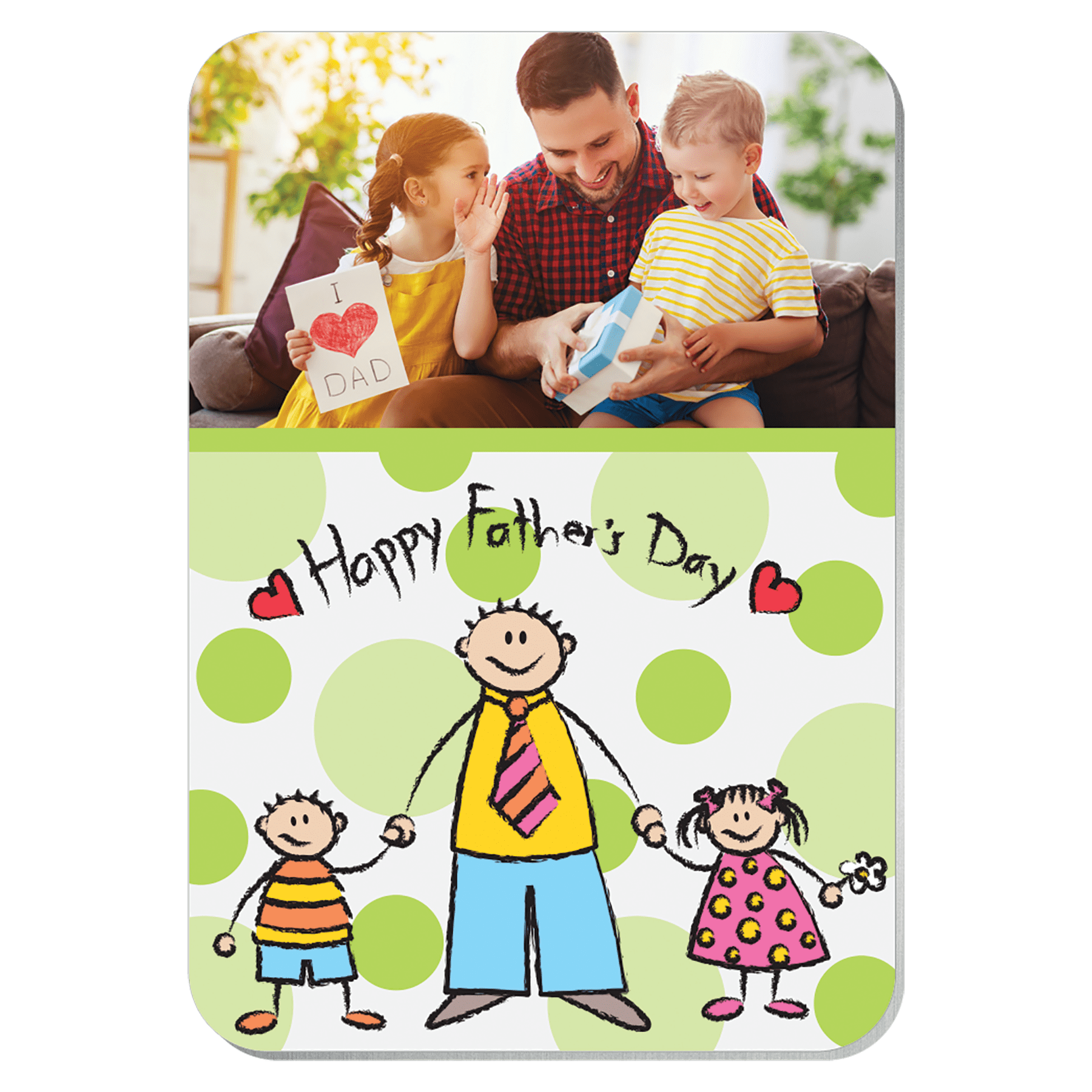 Sublimatable Plaque with Cherry Edge