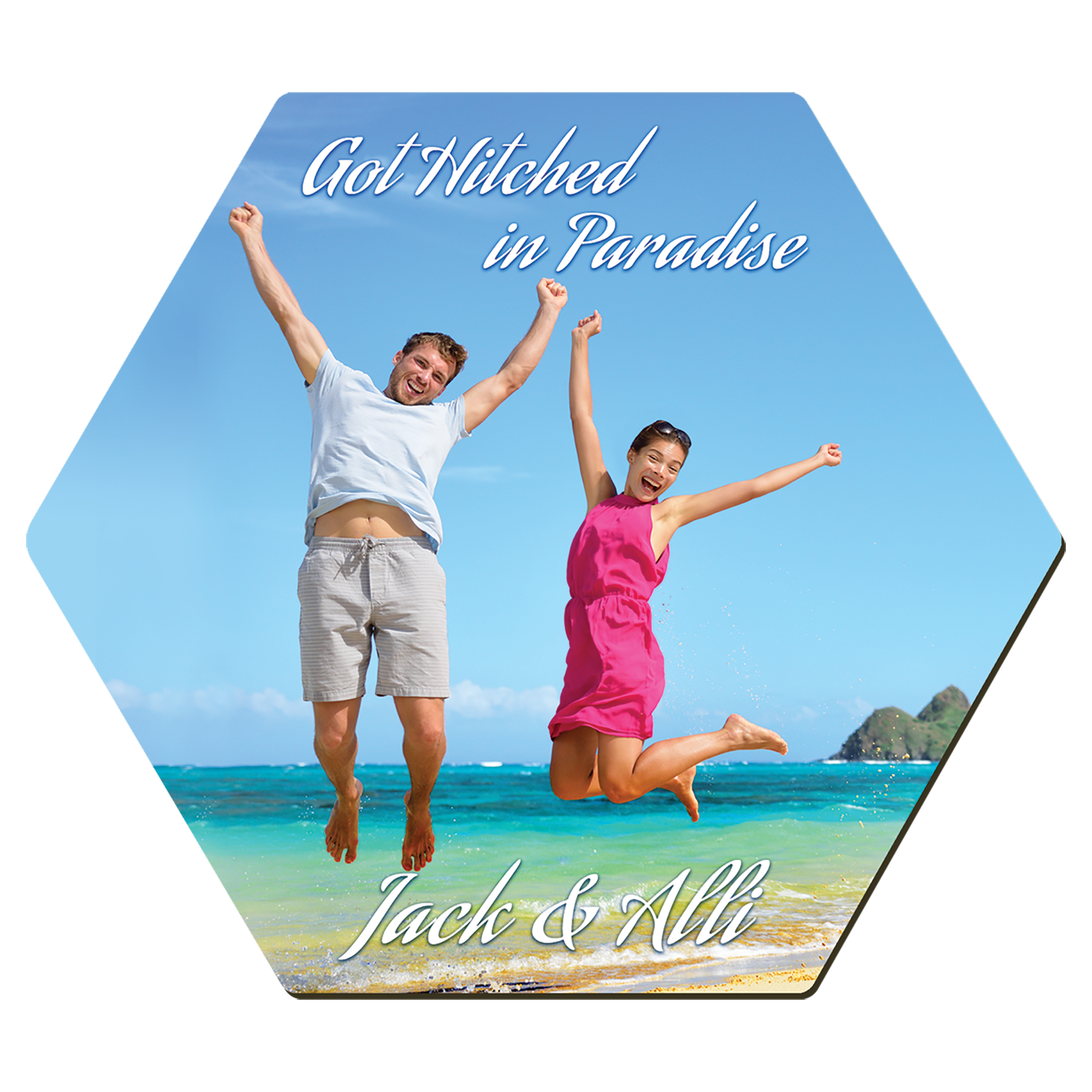 Sublimatable Plaque with Cherry Edge