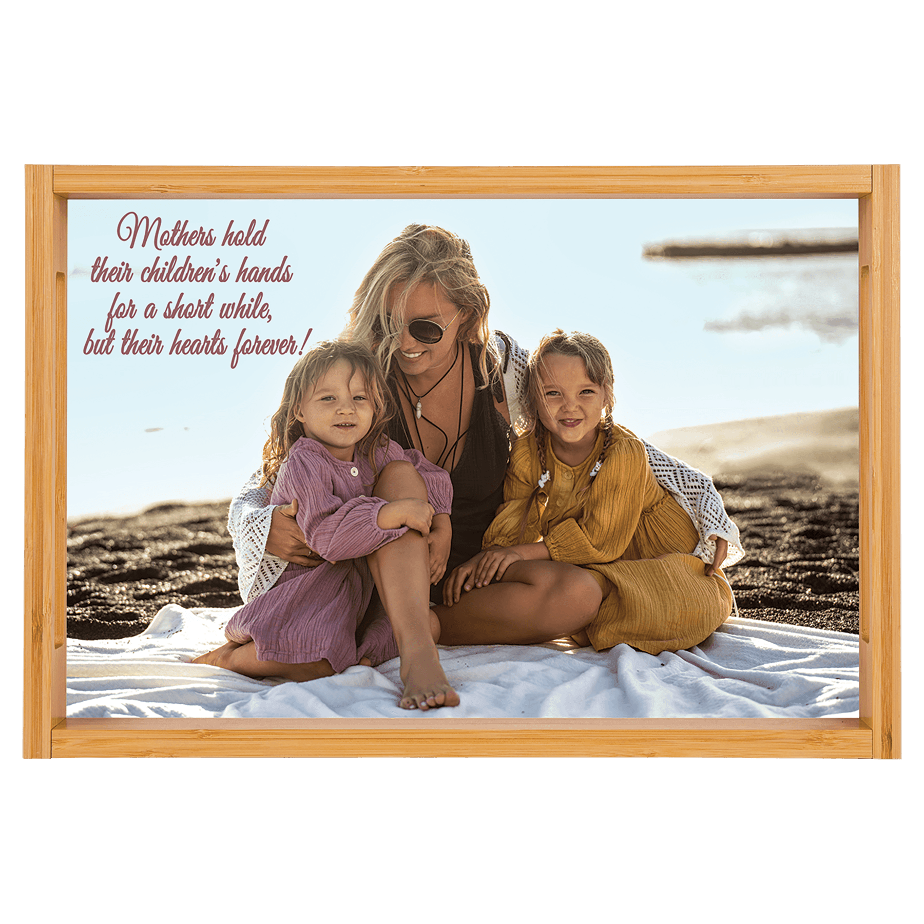 Sublimatable Plaque with Cherry Edge