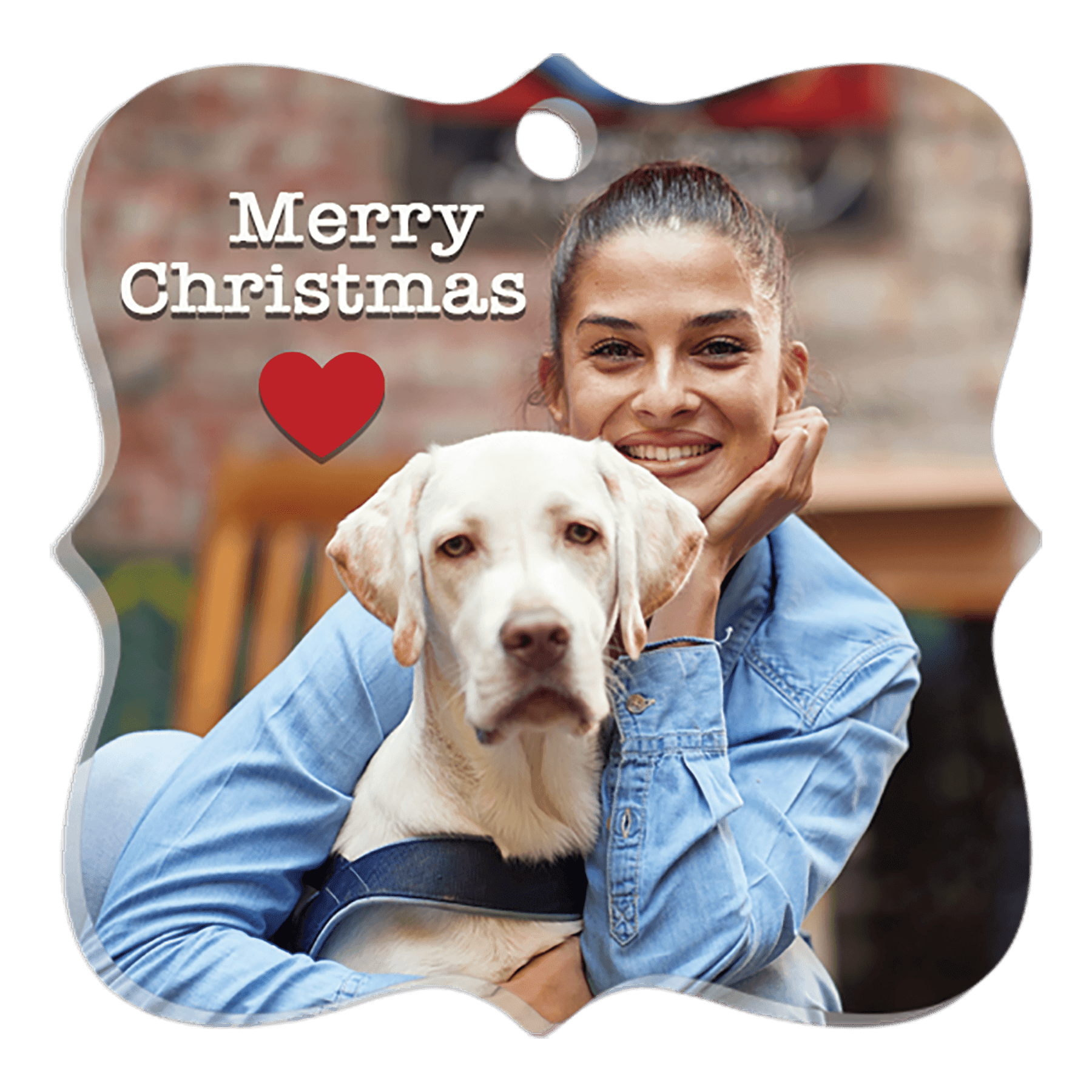 Sublimatable Plaque with Cherry Edge