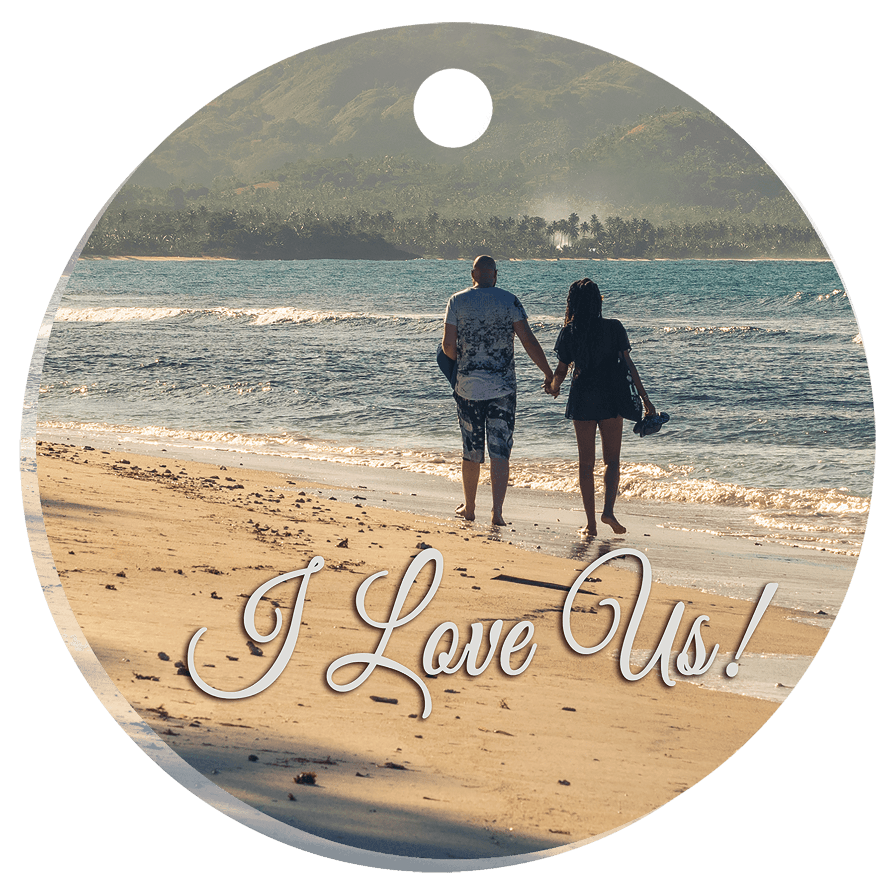 Sublimatable Plaque with Cherry Edge