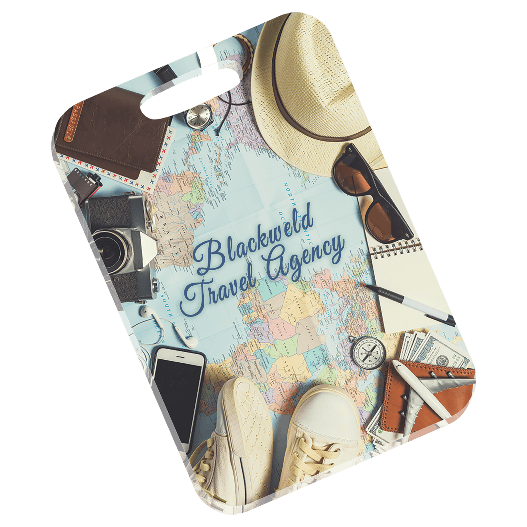 Sublimatable Plaque with Cherry Edge