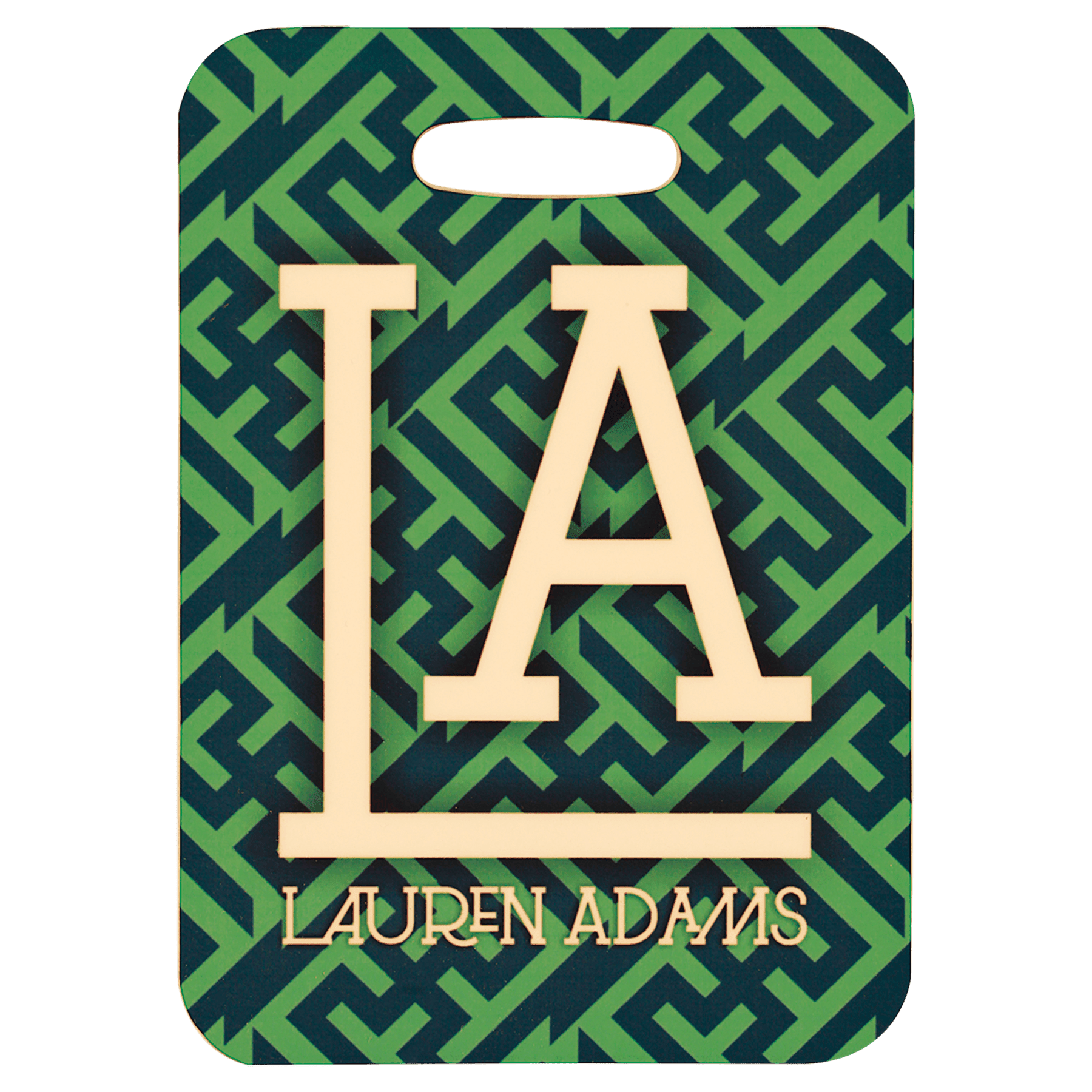 Sublimatable Plaque with Cherry Edge