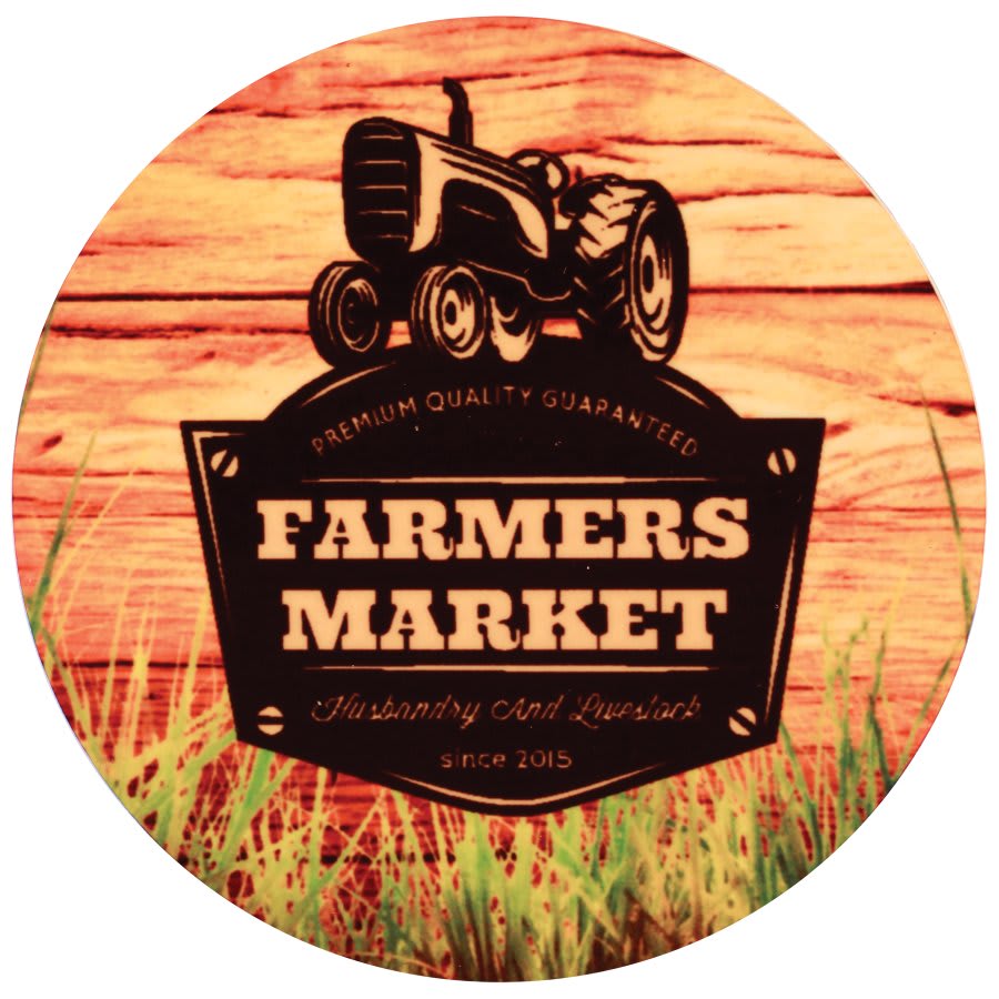 Sublimatable Plaque with Cherry Edge