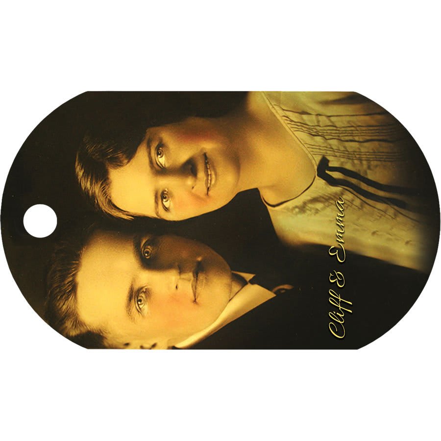 Sublimatable Plaque with Cherry Edge