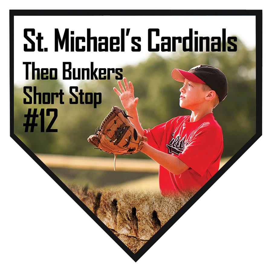 Sublimatable Plaque with Cherry Edge