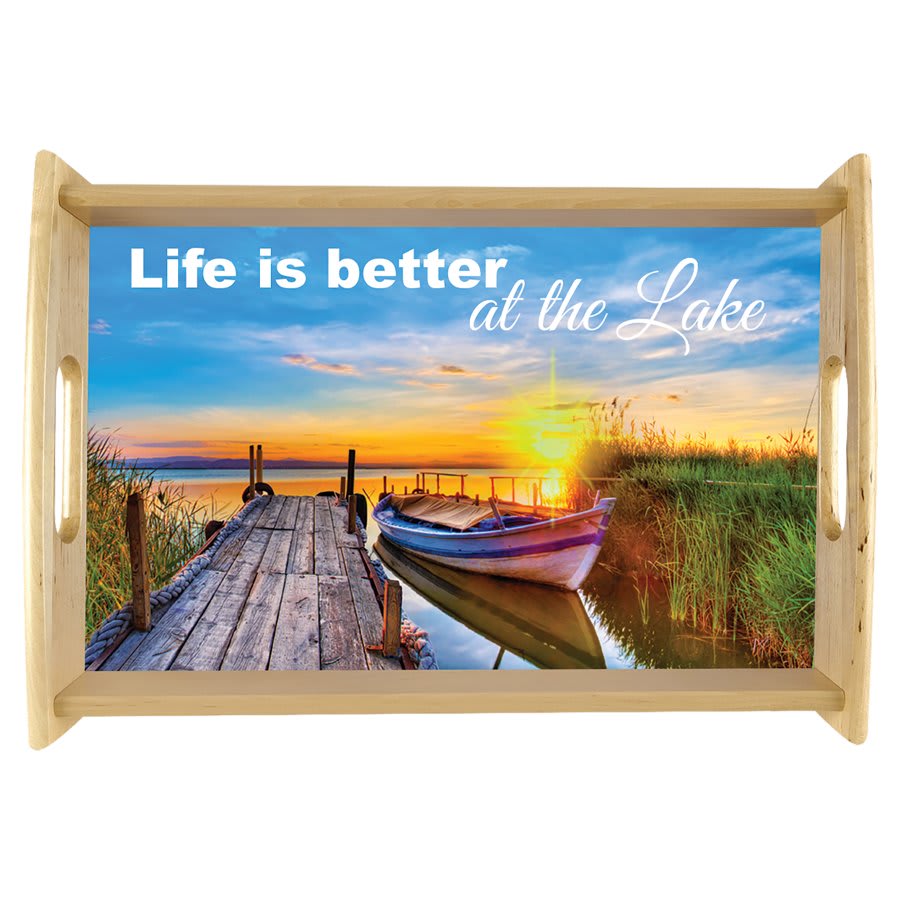 Sublimatable Plaque with Cherry Edge