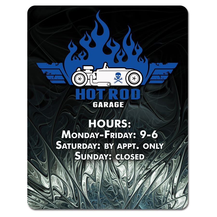 Sublimatable Plaque with Cherry Edge