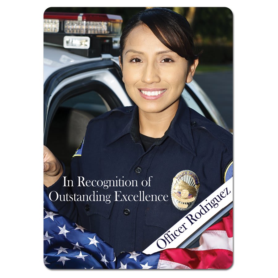 Sublimatable Plaque with Cherry Edge