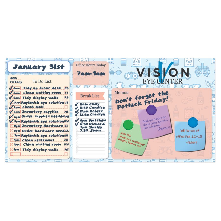 Sublimatable Plaque with Cherry Edge