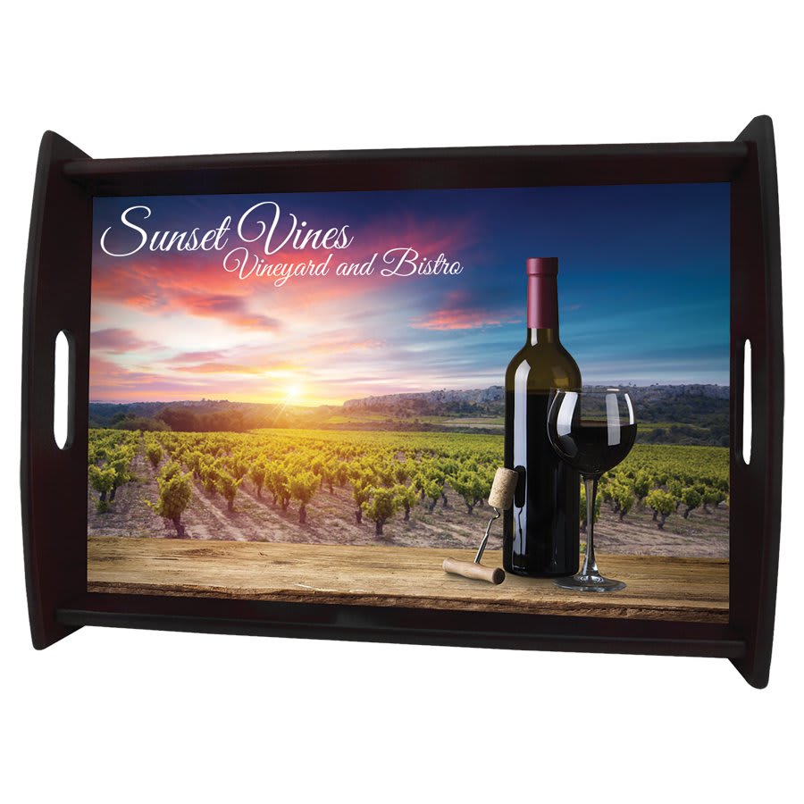 Sublimatable Plaque with Cherry Edge