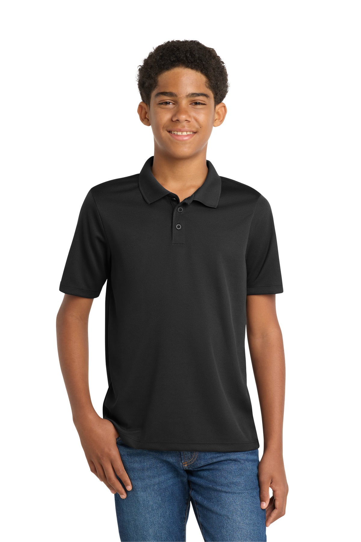 Sport-Tek ®  Youth PosiCharge ®  RacerMesh ®  Polo. YST640