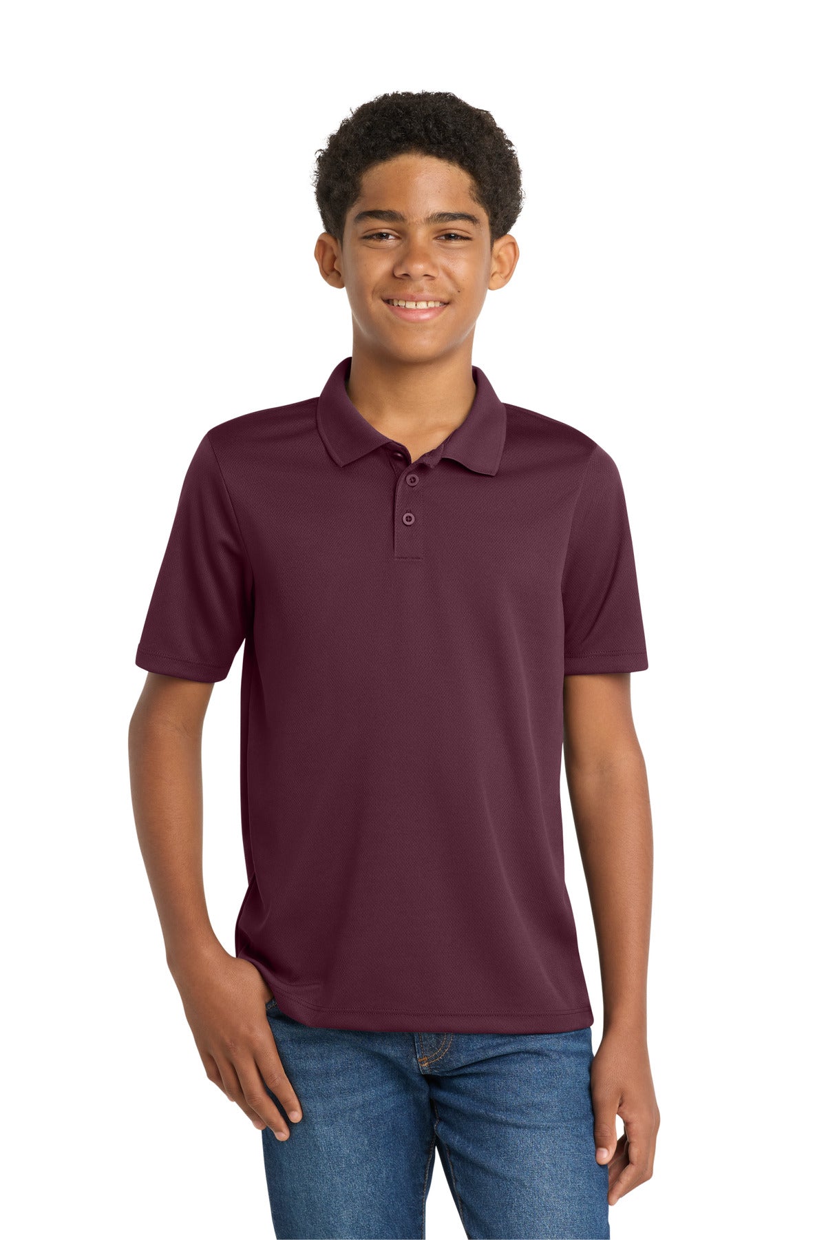 Sport-Tek ®  Youth PosiCharge ®  RacerMesh ®  Polo. YST640
